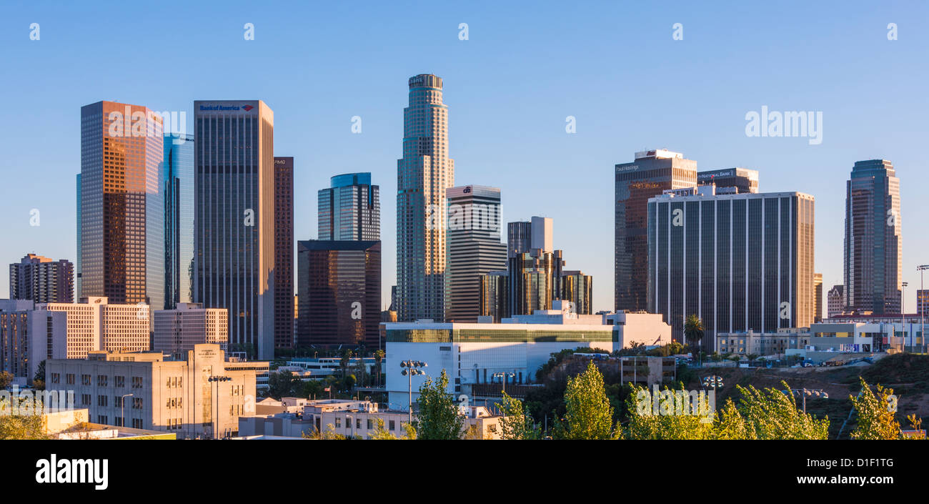 Los Angeles skyline Foto Stock