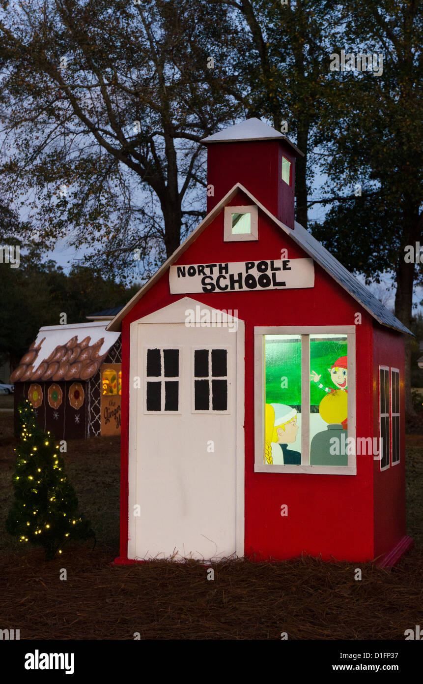 Scena di Natale Foto Stock