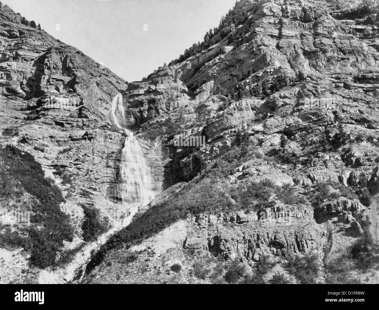 Caduta Provo, Utah, circa 1869 Foto Stock