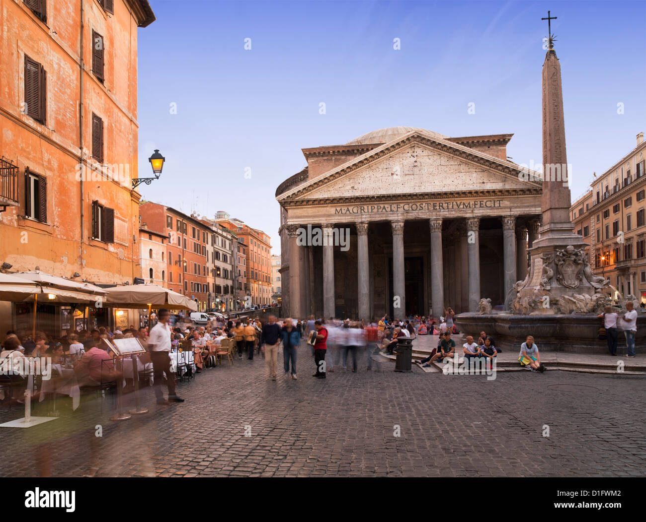 Il Pantheon a Roma, Lazio, l'Italia, Europa Foto Stock