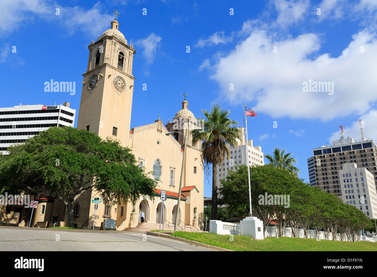Cattedrale di Corpus Christi, Texas, Stati Uniti d'America, America del Nord Foto Stock