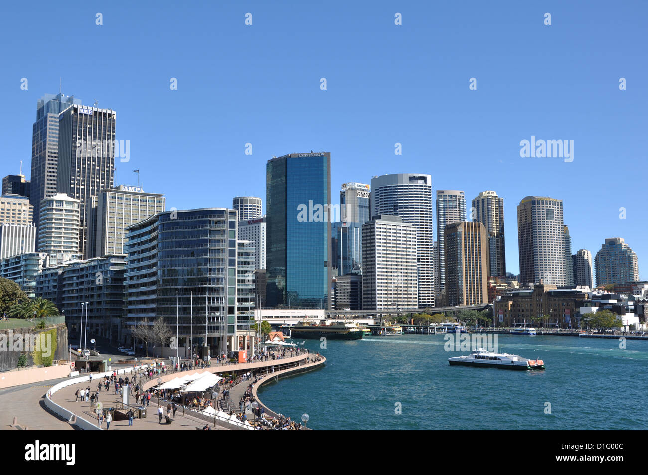 Sydney CBD Central Business District Foto Stock