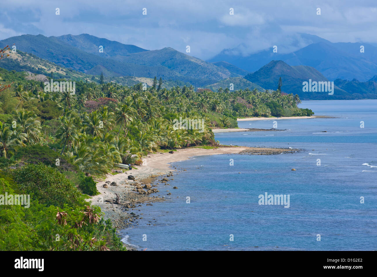 Costa est della Grande Terre, Nuova Caledonia, Melanesia, South Pacific Pacific Foto Stock
