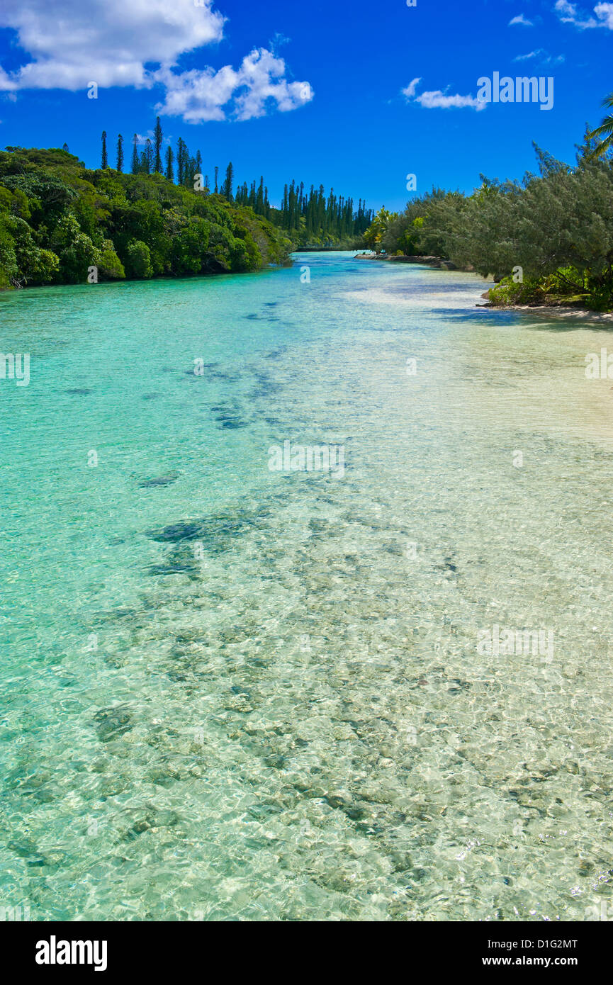 Baia de Oro, Ile des Pins, Nuova Caledonia, Melanesia, South Pacific Pacific Foto Stock