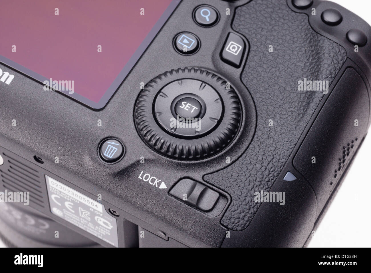 Attrezzature fotografiche - Canon EOS 6D reflex digitale full-frame, prezzo di bilancio. Controlli. Foto Stock