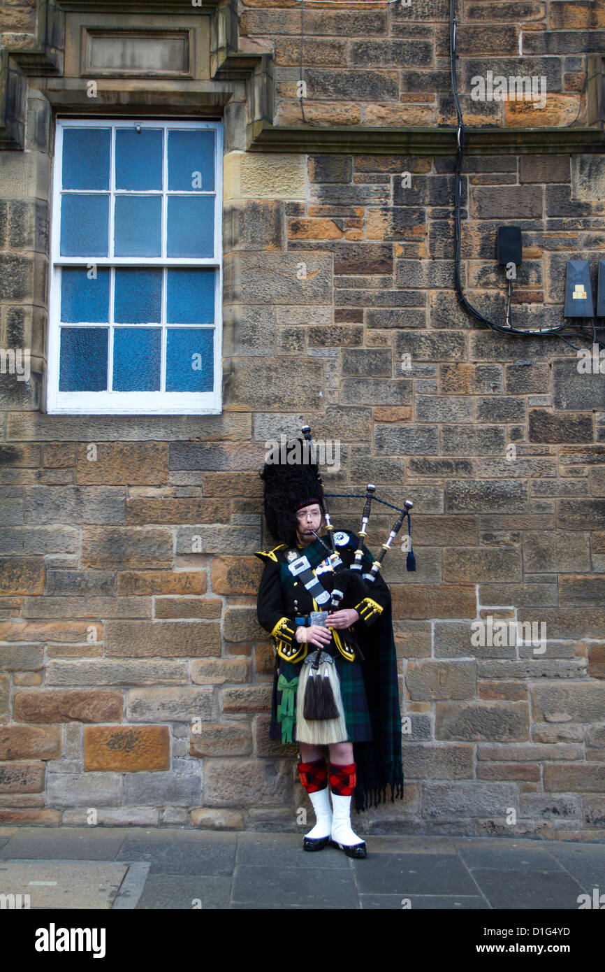Piper Edimburgo, Scozia Foto Stock