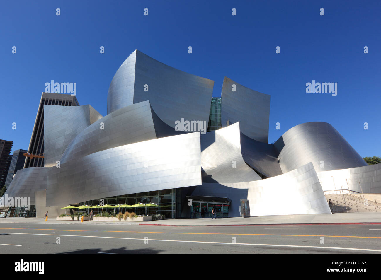 Walt Disney Concert Hall di Los Angeles, California, USA. Foto Stock