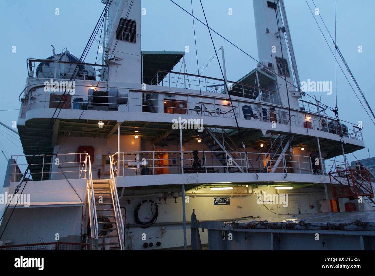 Amburgo, Germania, la nave museo Cap San Diego Foto Stock