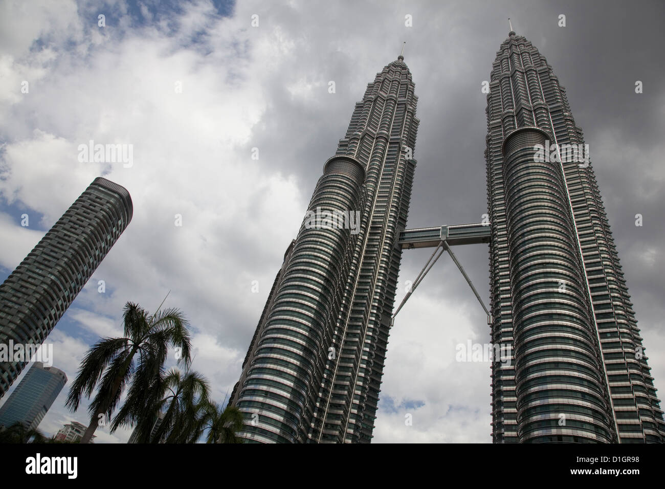 Le Torri Gemelle Petronas, Kuala Lumpur, Malesia. Foto Stock