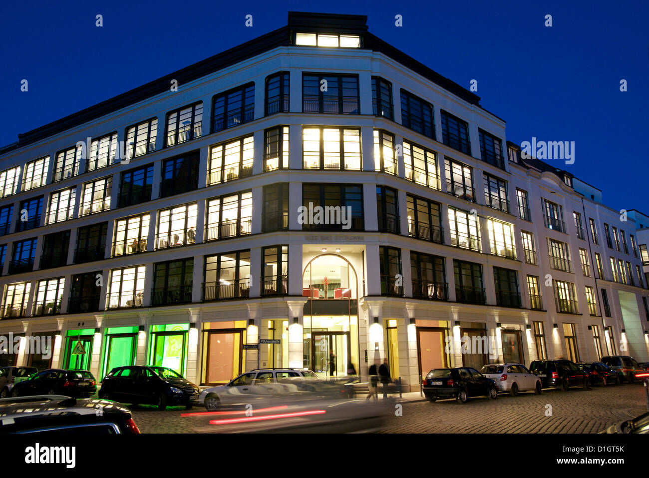 Amburgo, Germania, ubicazione ufficio in West Ottensen Foto Stock