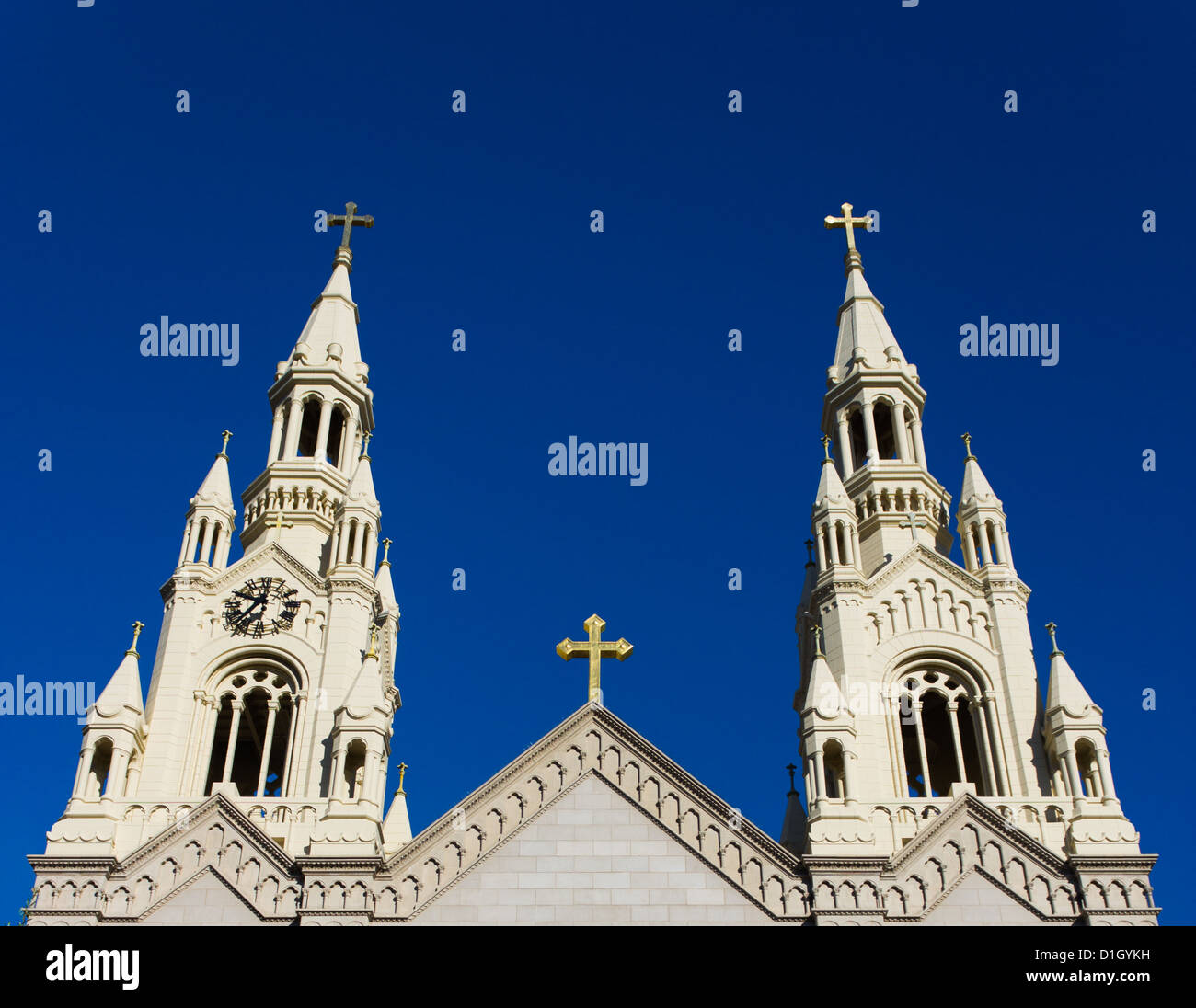 Santi Pietro e Paolo Chiesa di San Francisco, Stati Uniti d'America Foto Stock