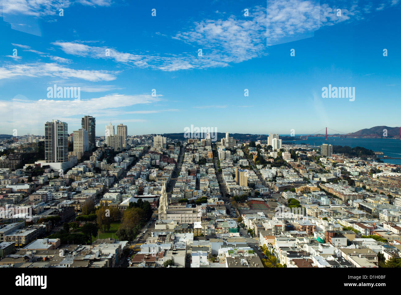 San Francisco cityscape Foto Stock