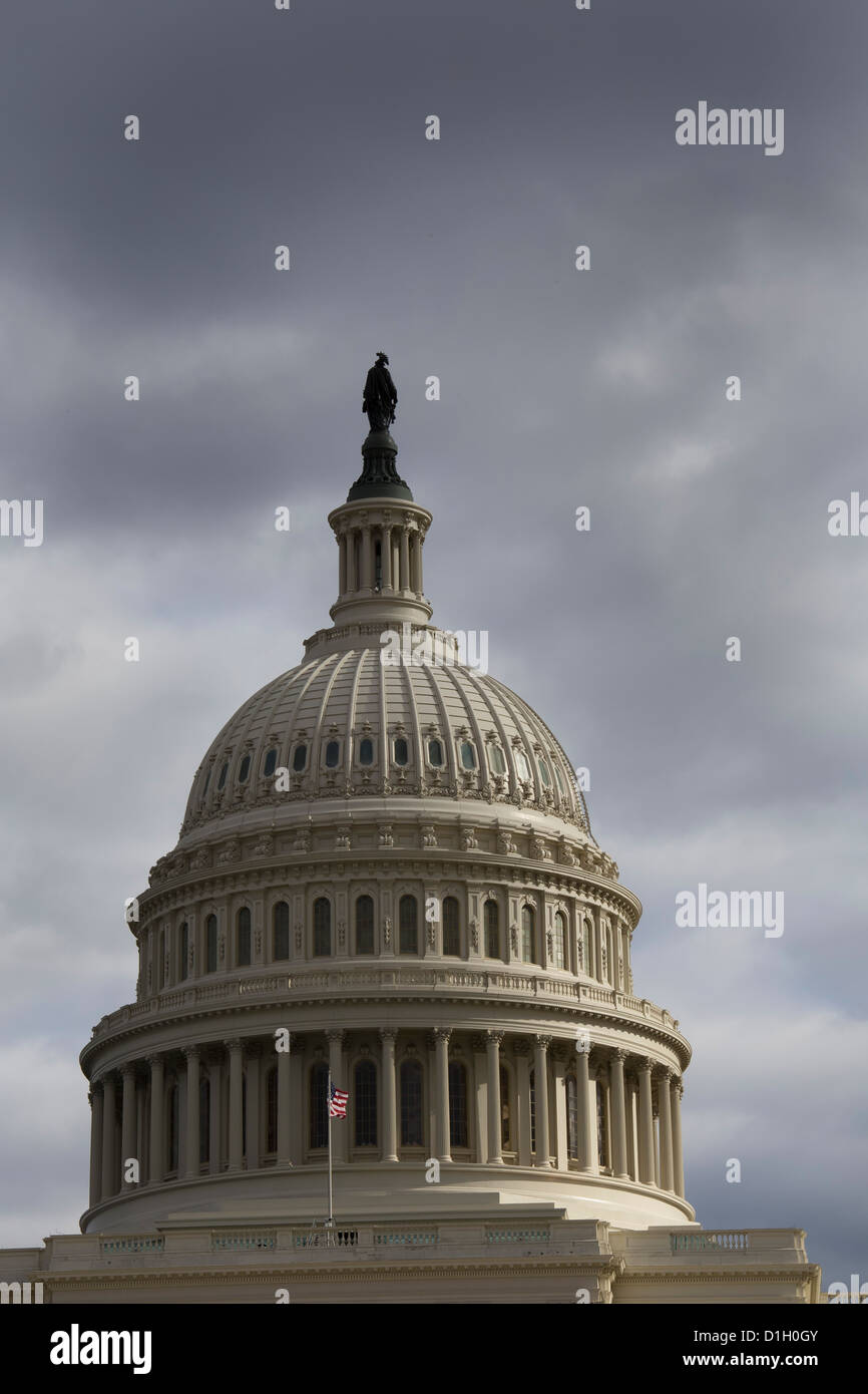 Washington, DC - La cupola del Campidoglio. Foto Stock