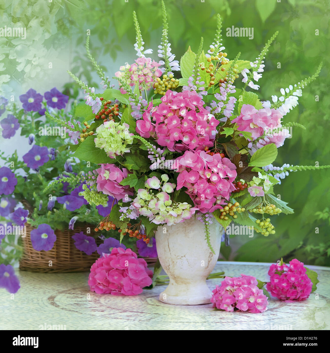 Bouquet di fiori Foto Stock