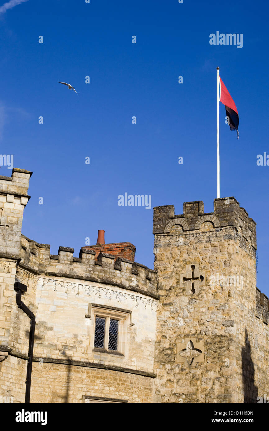 Vecchia Prigione della Contea di Buckingham in Inghilterra Foto Stock