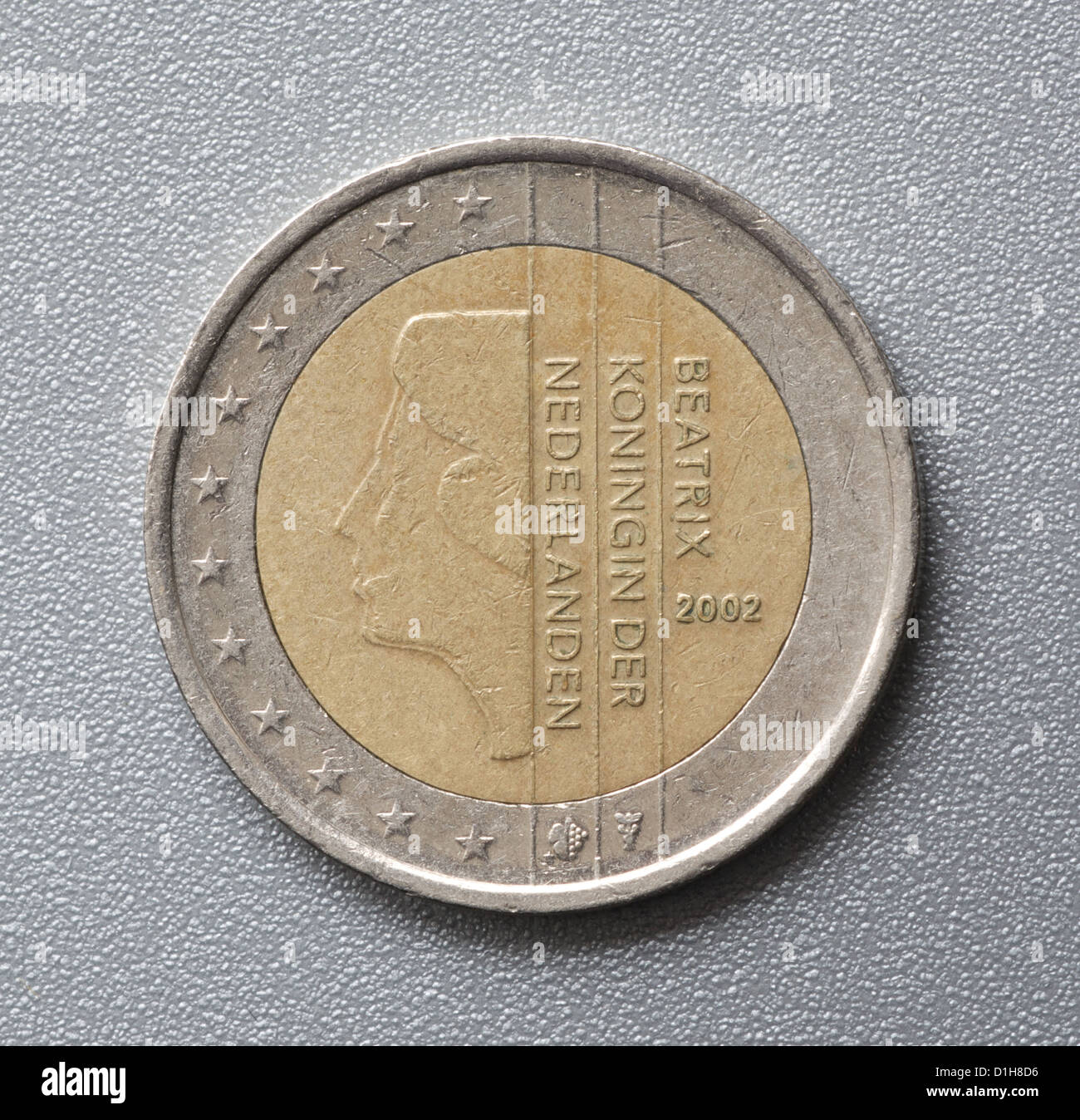 Monete in euro Foto Stock