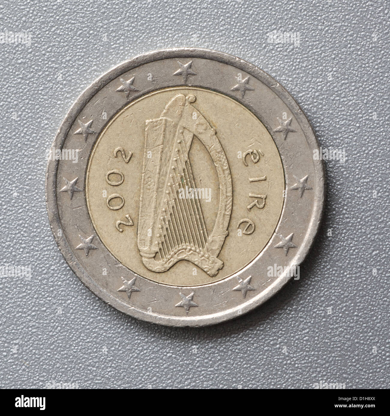 Monete in euro Foto Stock