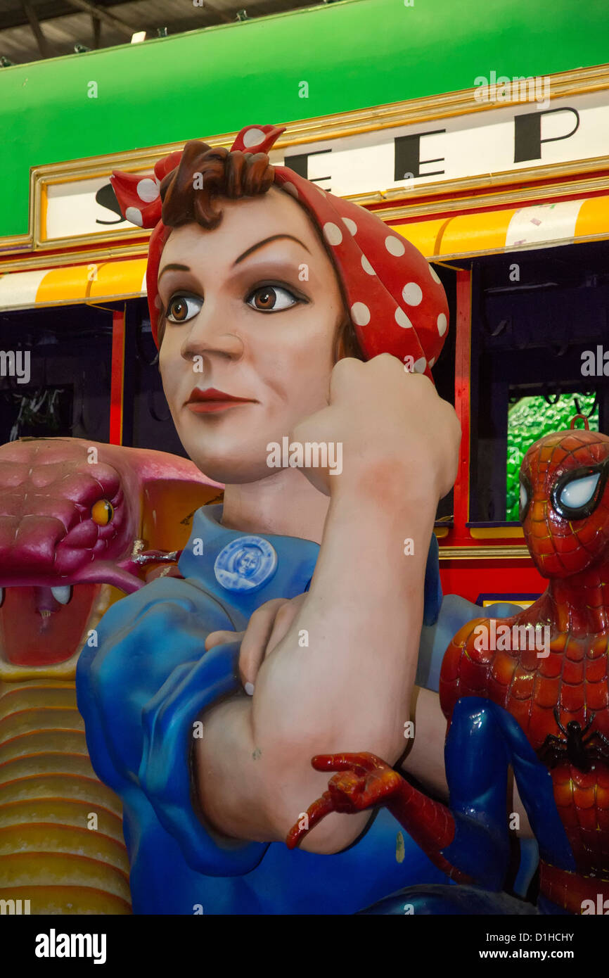 Mardi Gras World Foto Stock