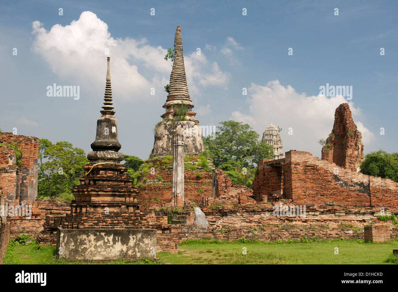 Ayutthaya antica capitale della Thailandia Foto Stock