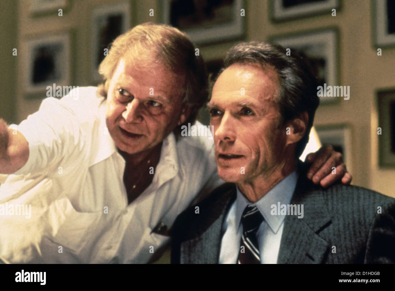 WOLFGANG PETERSEN (direttore) impostata su 'IN LINEA DI FUOCO (1993)' con Clint Eastwood WOLP 009 COLLEZIONE MOVIESTORE LTD Foto Stock