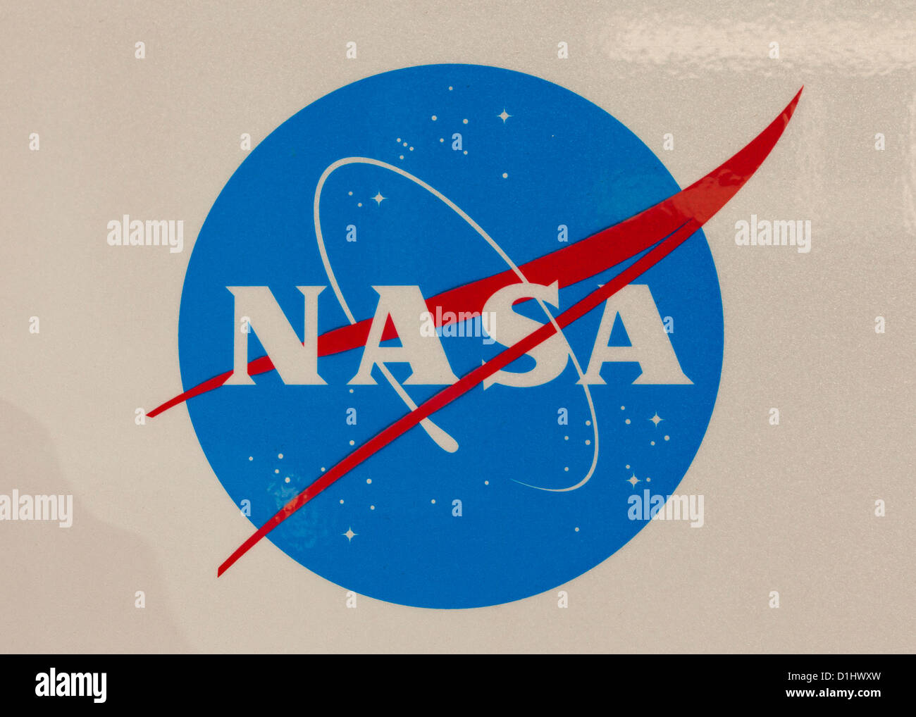 Logo della NASA Foto Stock