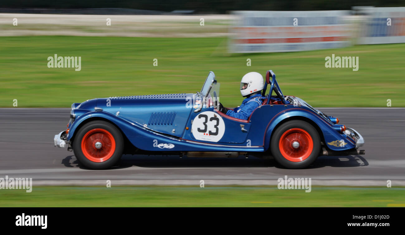 Auto classica a Castle Combe il circuito Foto Stock