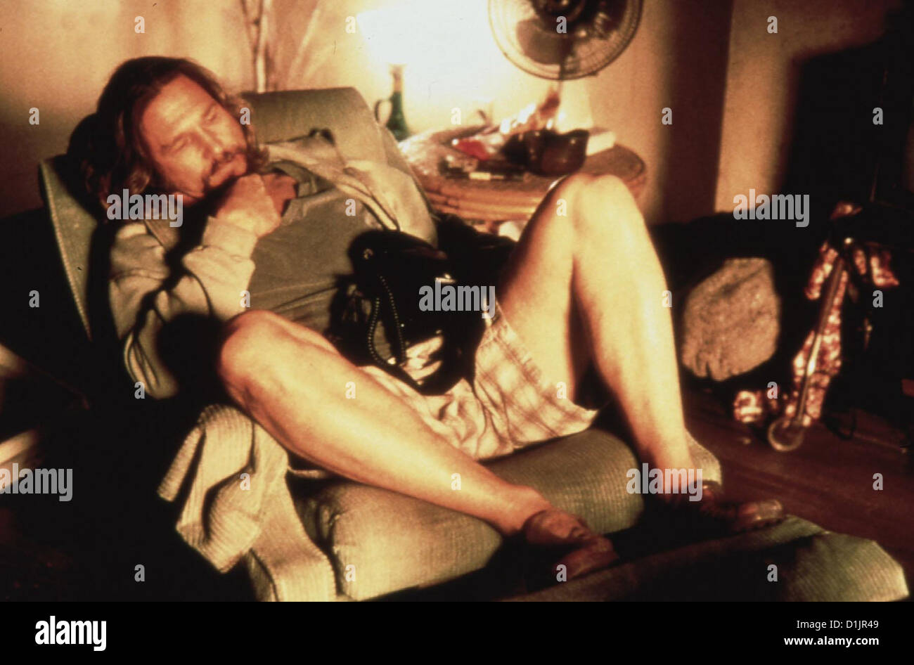 Il grande Lebowski grande Lebowski, Jeff Bridges.Caption locale *** 1998 PolyGram Foto Stock