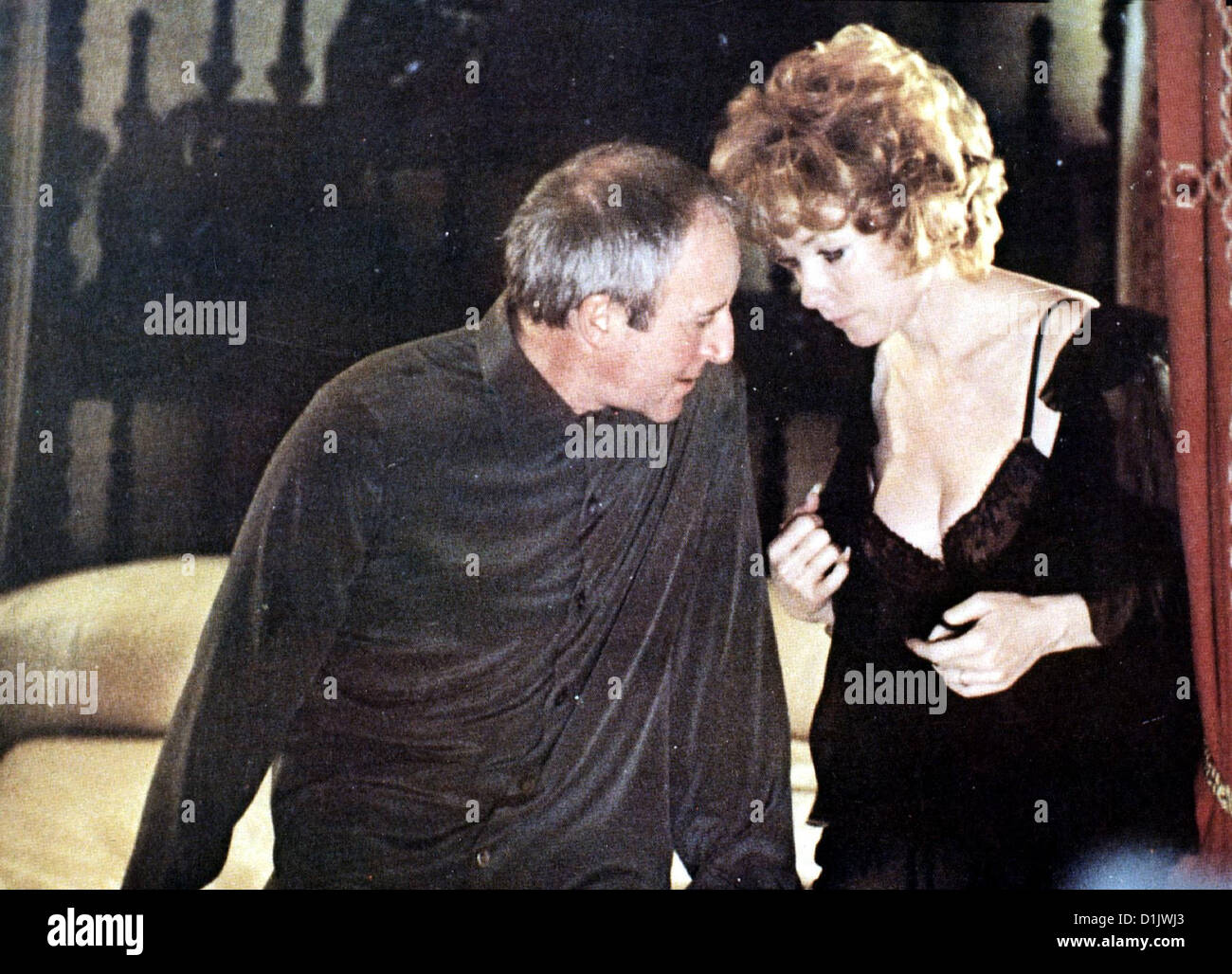 Willkommen, il sig. possibilità essendo lì Peter Sellers, Shirley MacLaine Als sein Chef stirbt, muss possibilità (Peter Sellers) das Haus Foto Stock