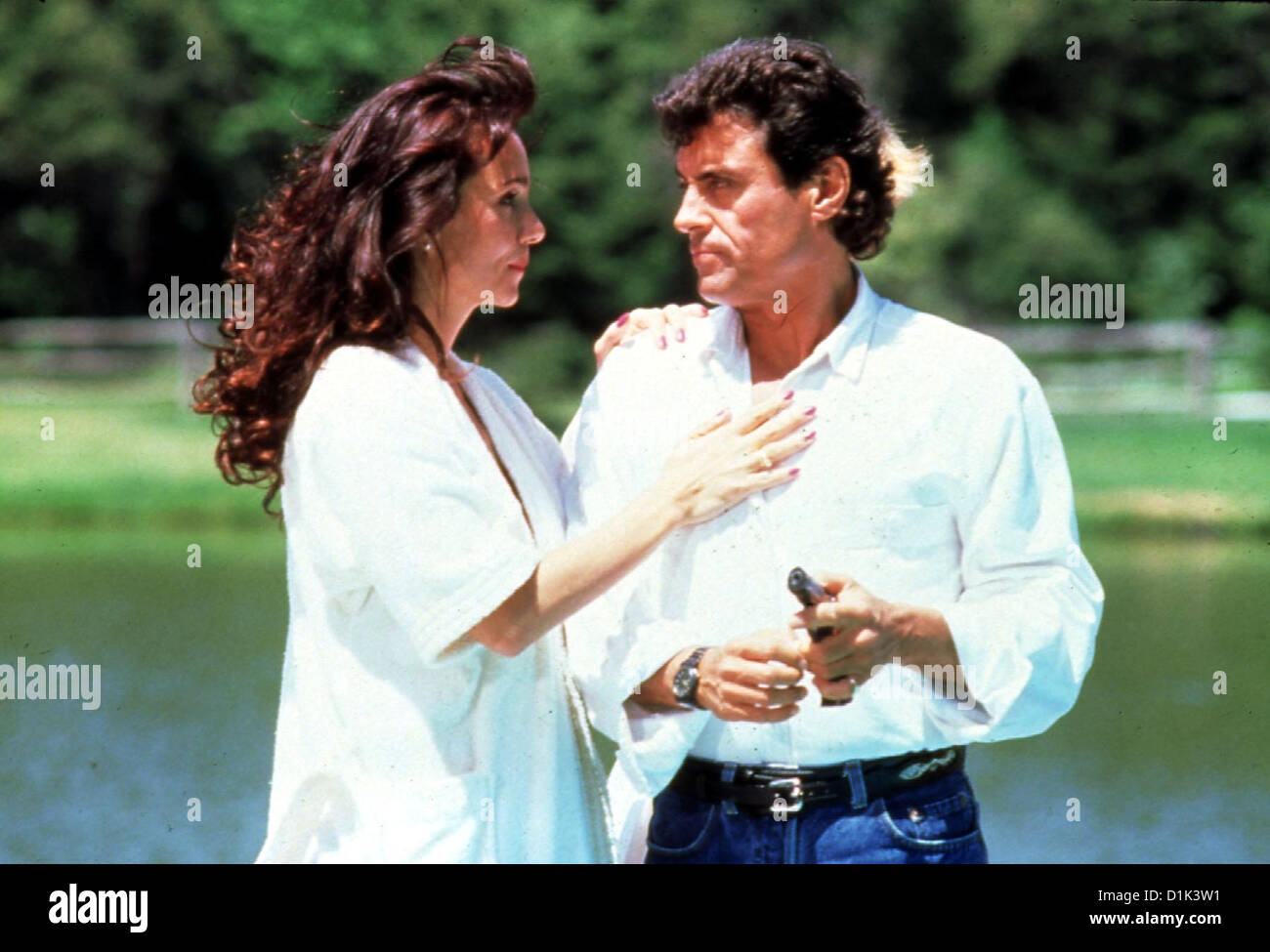 Entfuehrung - Kein Loesegeld sangue Sport ?, David Cleveland (Ian McShane) *** Caption locale *** 1989 DLT Entertainment Foto Stock
