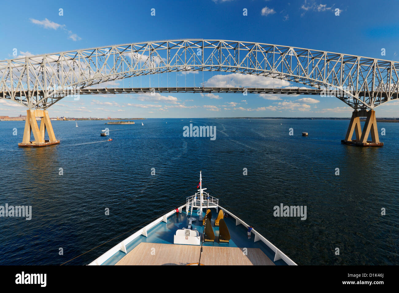 Ponte di Baltimore Foto Stock