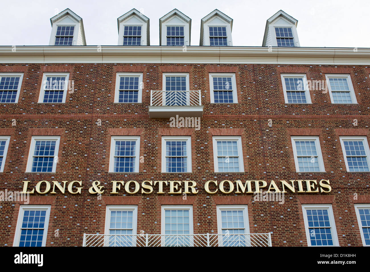 La sede centrale della società immobiliare a lungo e a promuovere le imprese. Foto Stock