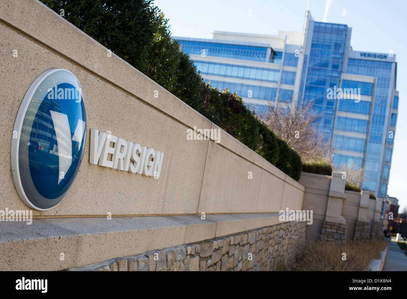 La nuova sede di servizi internet azienda Verisign in Virginia. Foto Stock