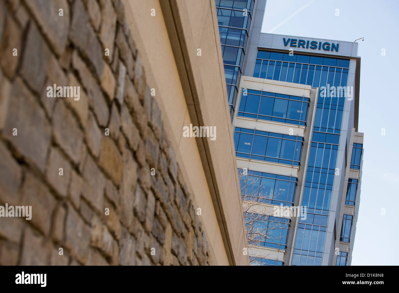 La nuova sede di servizi internet azienda Verisign in Virginia. Foto Stock