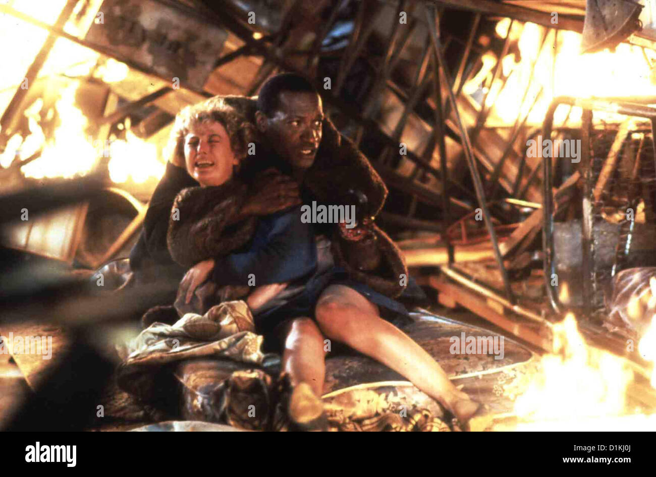 Candyman's Fluch Candyman Virginia Madsen, Tony Todd Helen (Virginia Madsen) glaubt nicht die Geschichte, doch als sie bei Foto Stock