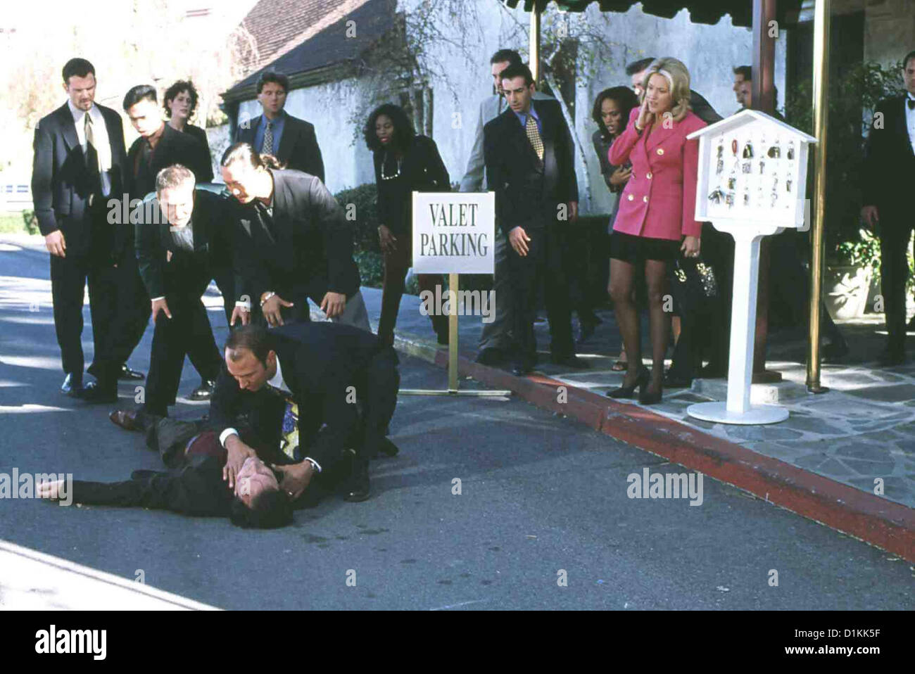 Diagnosticare: Mord - Moerderische diagnosi Einschaltquoten omicidio: televisione spazzatura Szene.Caption locale *** 1999 Paramount Foto Stock