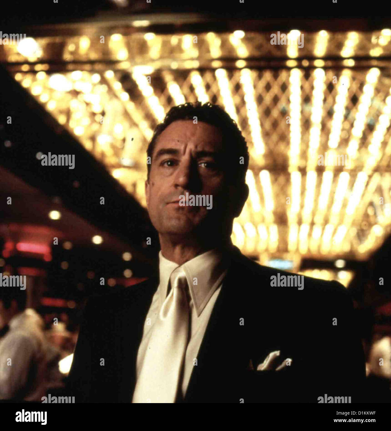 Casino Casino Robert De Niro a Las Vegas werden die Spielcasinos von der Mafia gefuehrt. Sam "ace" Rothstein (Robert De Foto Stock