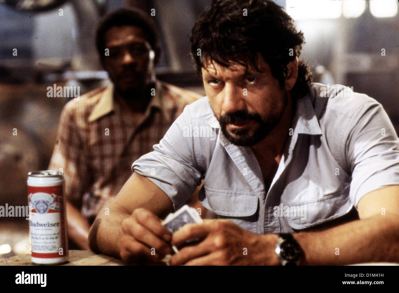 Schnee in Florida Florida Straits Lucky (Fred Ward) in Szene.Caption locale *** 1986 Orion , clip 05/96 Foto Stock