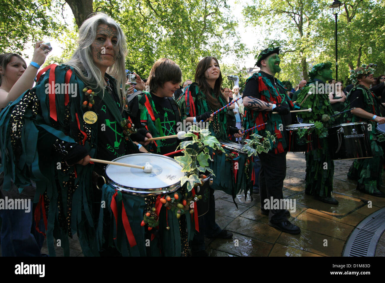 Beltan Bash celebrazione a Londra Foto Stock