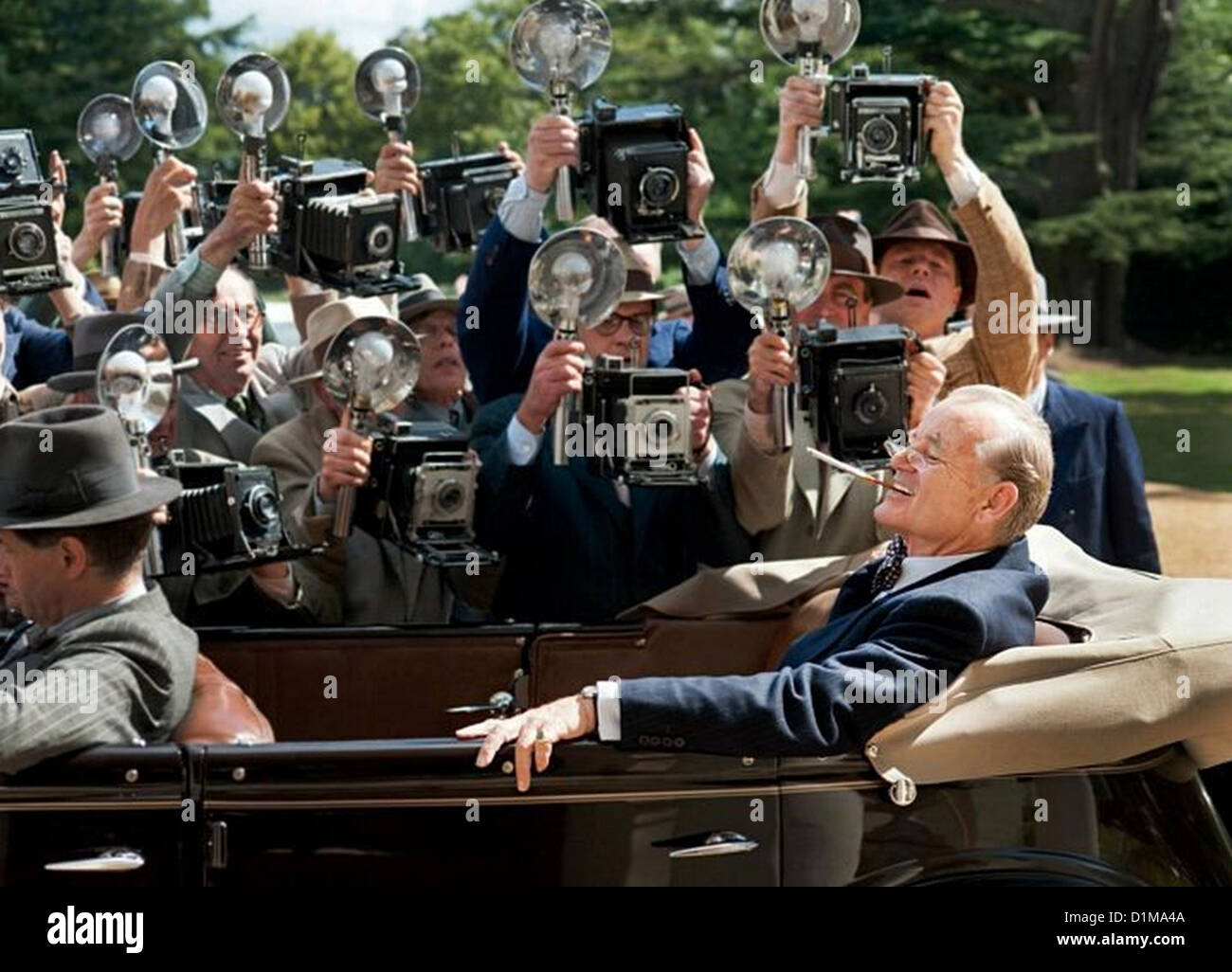 HYDE PARK ON HUDSON 2012 Focus Features film con Bill Murray come Roosevelt Foto Stock