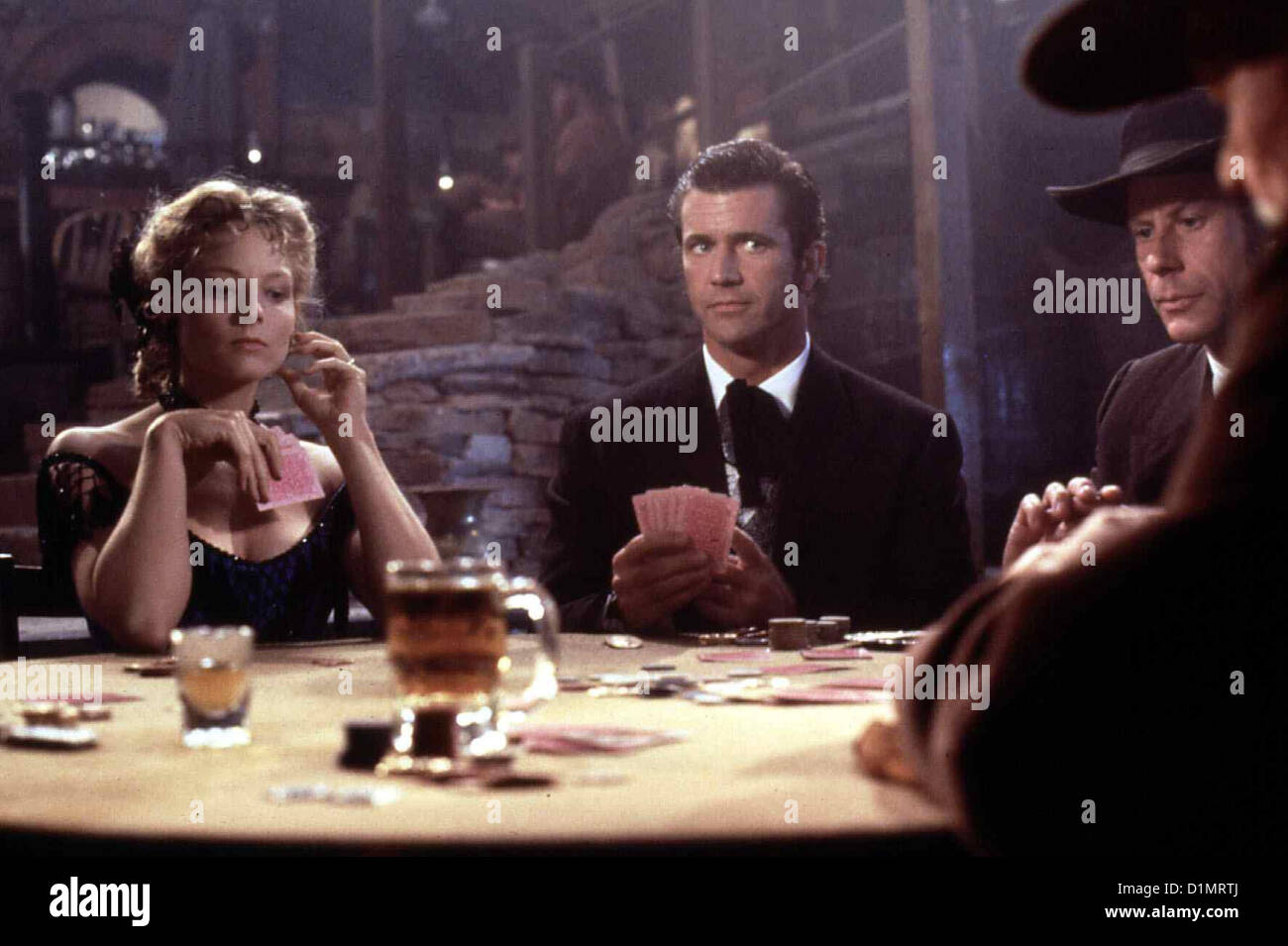 Maverick Maverick Annabelle Bransford (Jodie Foster), Bret Maverick (Mel Gibson) *** Caption locale *** 1957 -- Foto Stock