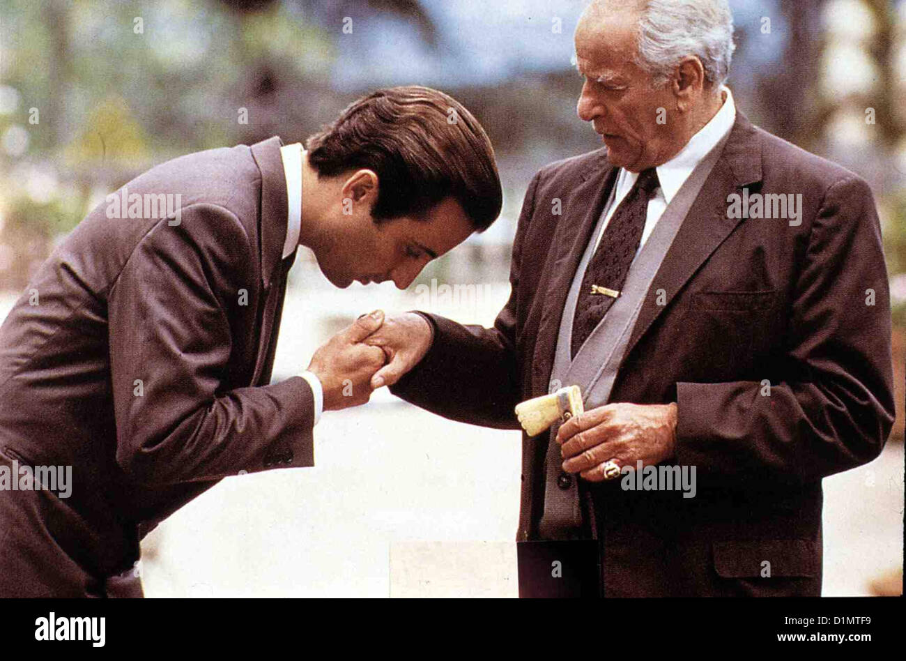 Der Pate Iii padrino iii, Andy Garcia, Eli Wallach.Caption locale *** 1990 -- Foto Stock