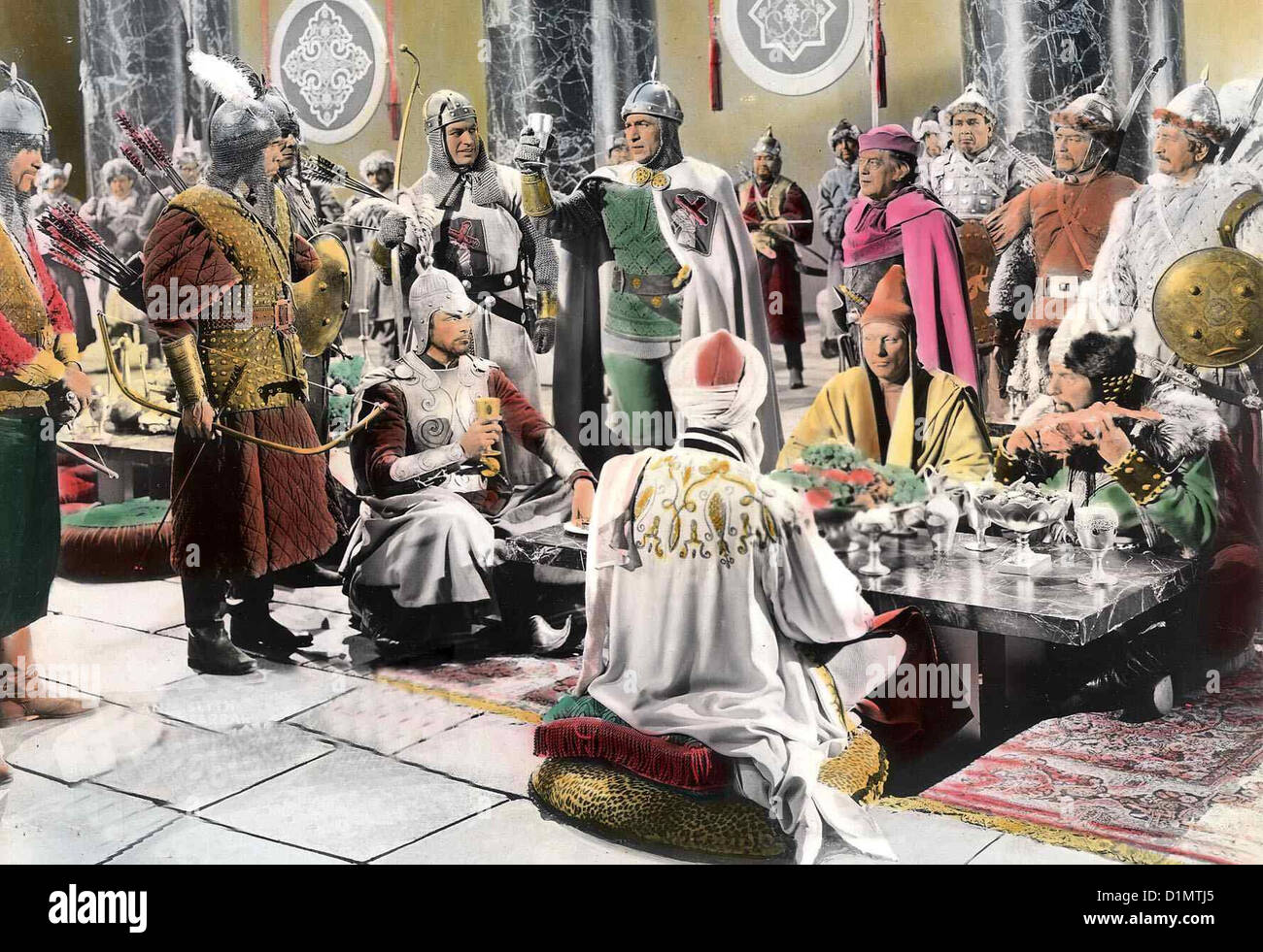 Dschingis Khan - Die Goldene Horde Horde Dorato, il Marvin Miller (2.vl) *** Caption locale *** 1951 -- Foto Stock