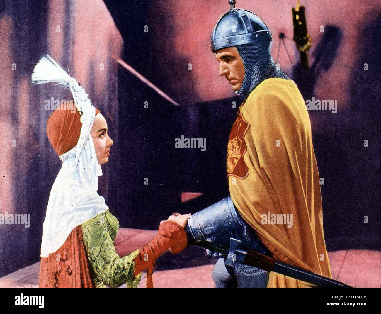 Dschingis Khan - Die Goldene Horde Horde Dorato, la casa di Anne Blythe, David Farrar.Caption locale *** 1951 -- Foto Stock