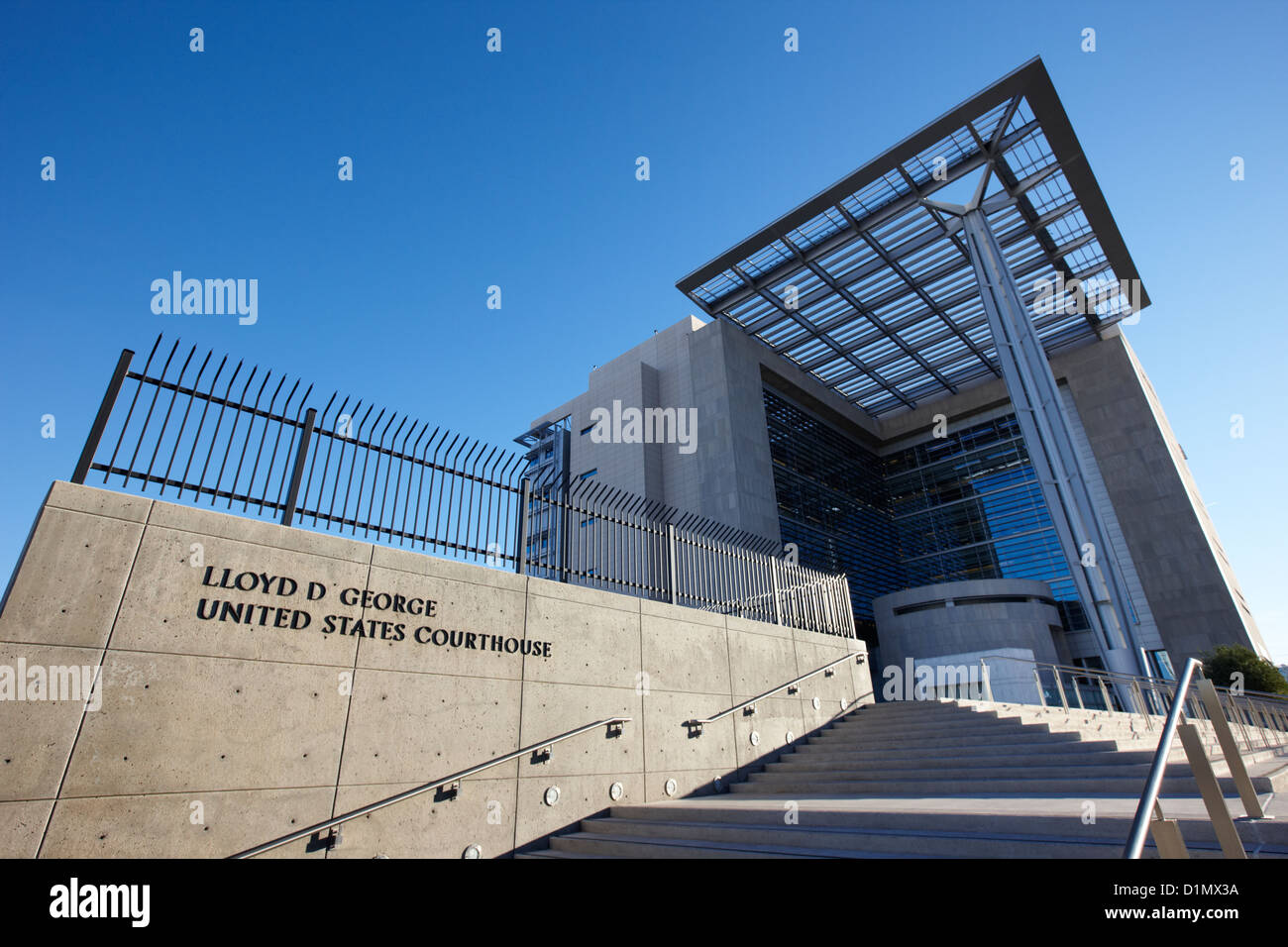 La Lloyd George d ufficio federale degli Stati Uniti courthouse Las Vegas Nevada USA Foto Stock