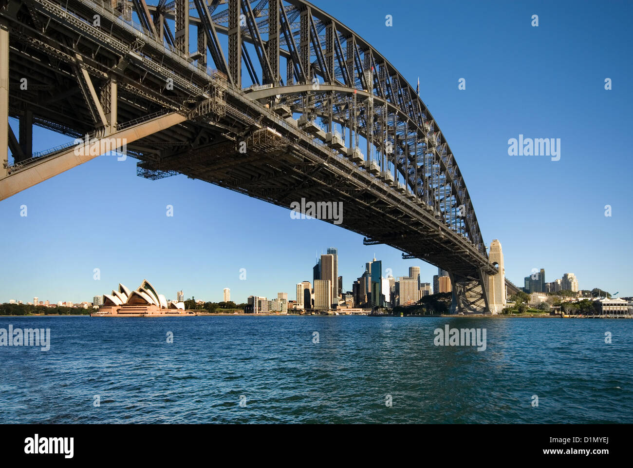 Il Ponte del Porto di Sydney Foto Stock