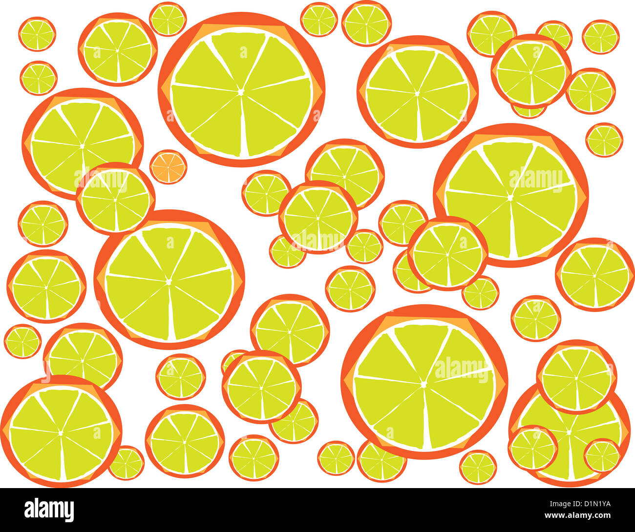 Colorato di succo di limone per la dieta con il tuo stile di fitness Foto Stock