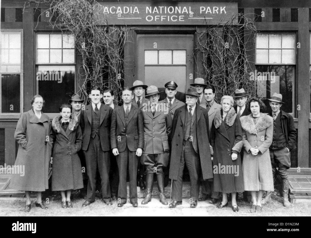 parco nazionale di acadia - 5 I fondatori del Parco Nazionale di Acadia immagini dei veggenti che hanno aiutato a rendere un'Acadia National Park Foto stock - Alamy