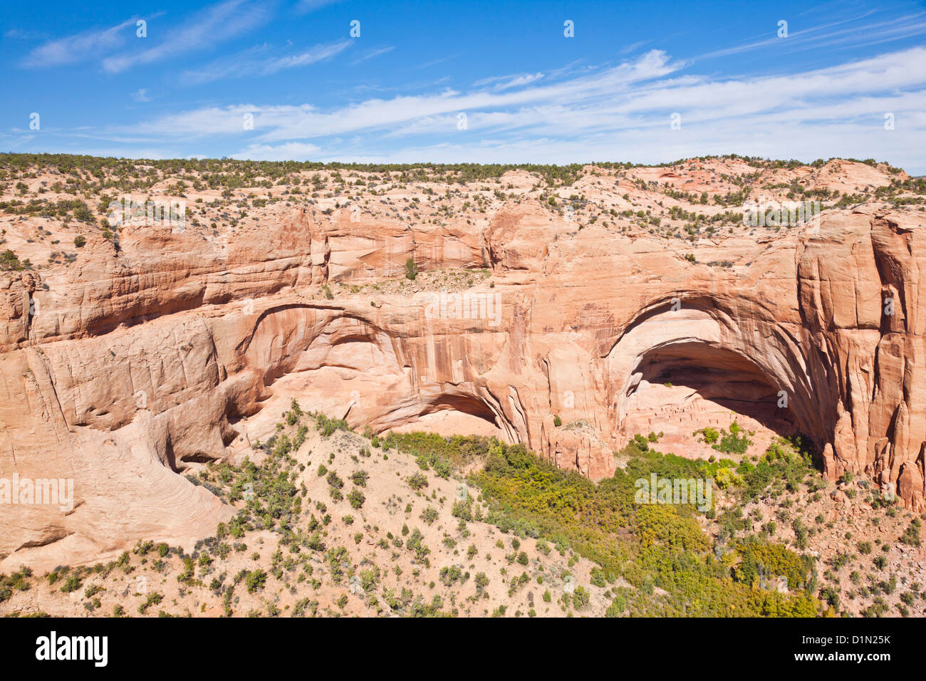 Betatakin una dimora ancestrale rovina dei Pueblo a Navajo National Monument vicino a Kayenta Arizona AZ Stati Uniti d'America Foto Stock