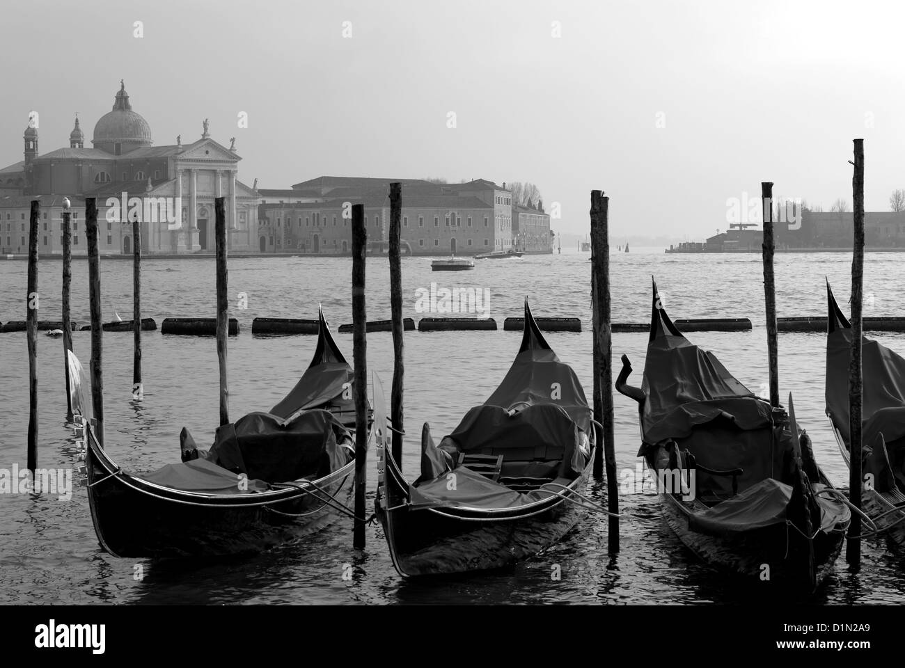 Canal Grande Scena, Venezia, Italia Foto Stock