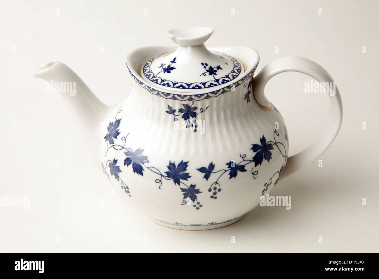 Royal Doulton Yorktown teiera. Foto Stock